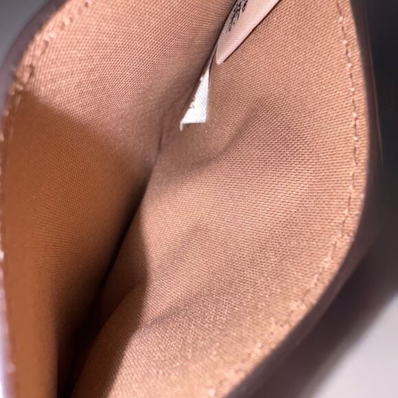 Coach Slim ID Card Holder Dark Ruby - Picture 4 of 4